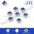 hex heavy nut and nylon jam nut